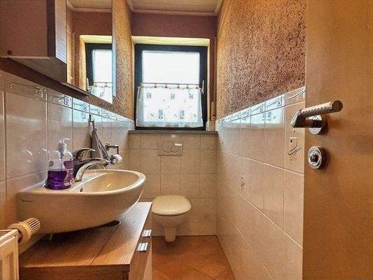 Toilette Obergeschoss