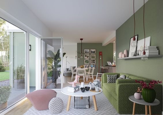 Wohnbeispiel Wohn-Esszimmer 5