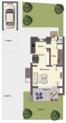 Grundriss Erdgeschoss