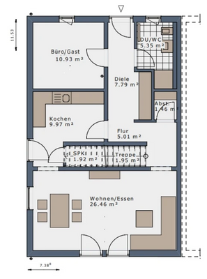 Planungsbeisp. Erdgeschoss