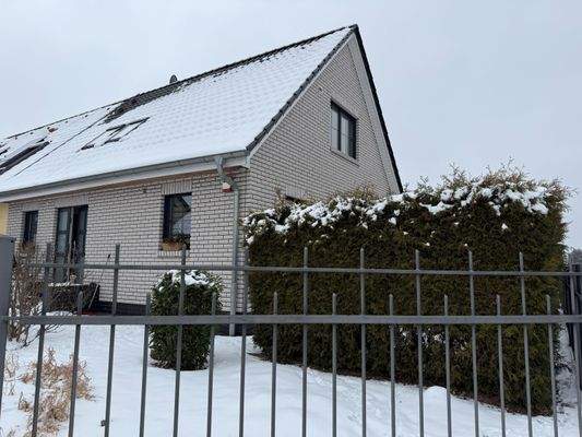 Haus im Winter