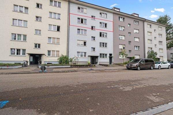 Hegenheimerstrasse Umradung Eingang