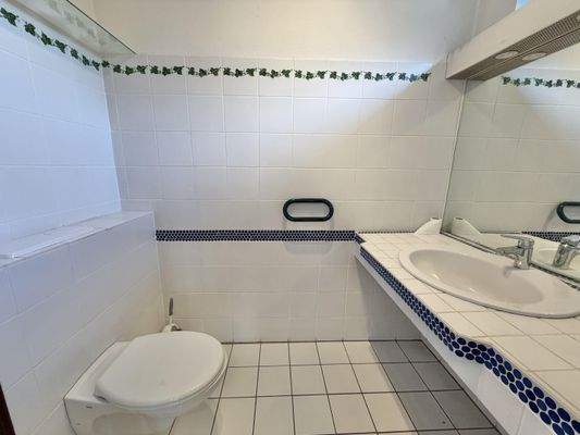 Gäste-WC im Erdgeschoss