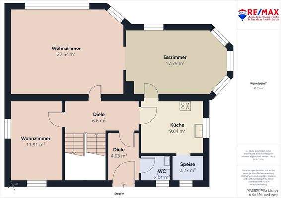 Grundriss Erdgeschoss