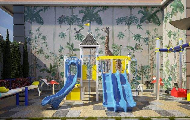 Apartments in a Complex 500 M from the Sea in Alanya Mahmutlar