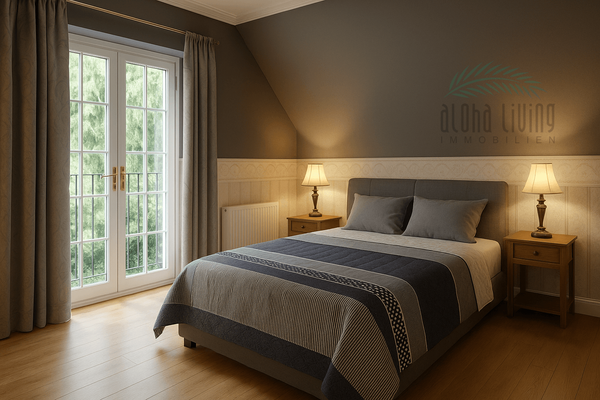 Beispiel-Schlafzimmer (OG) - Visualisierung