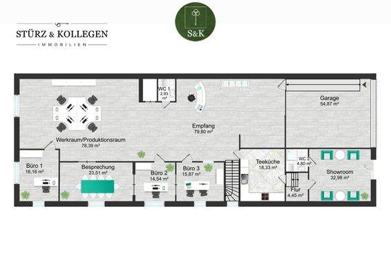 Grundriss Erdgeschoss