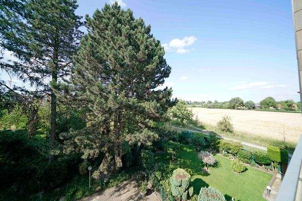 Aussicht Eingang zur Wohnung