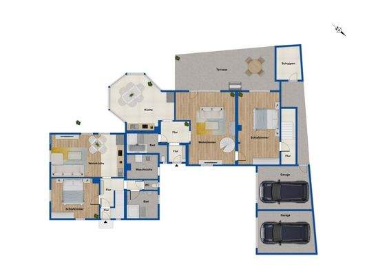 Grundriss Erdgeschoss