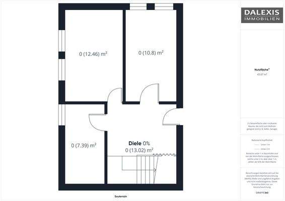 Grundriss Souterrain