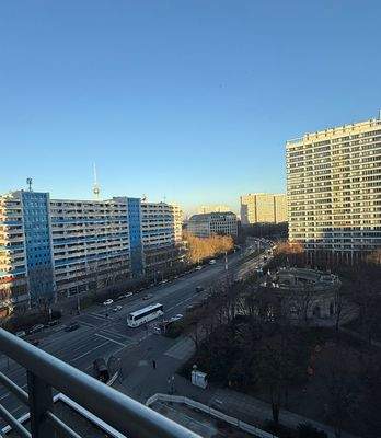 Ausblick Fernsehturm _ Park