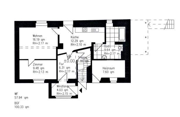 Grundriss Erdgeschoss