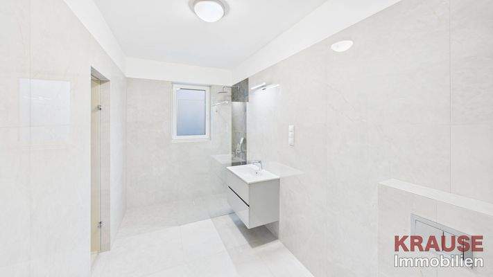 Badezimmer mit Sauna Haus 1