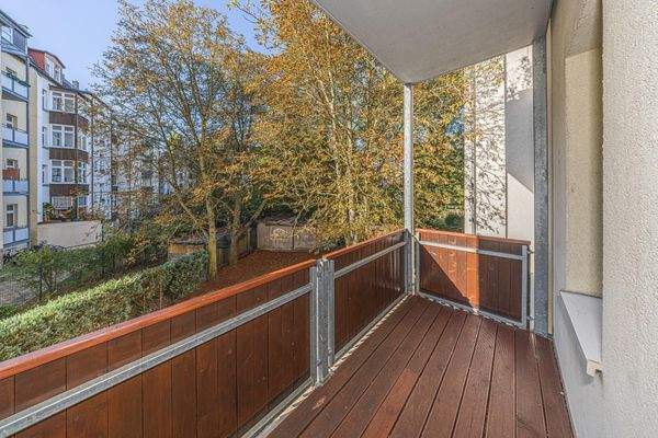 Leipzig - Sellerhausen-Stünz | Balkon - 1.OG links (nach Renovierung 2025)