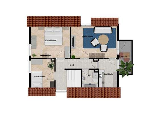 3943 Grundriss Obergeschoss