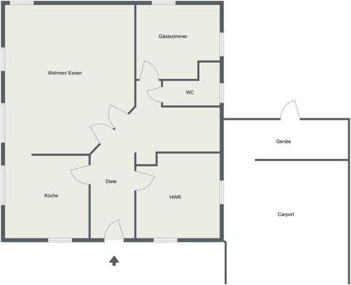 Grundriss Erdgeschoß