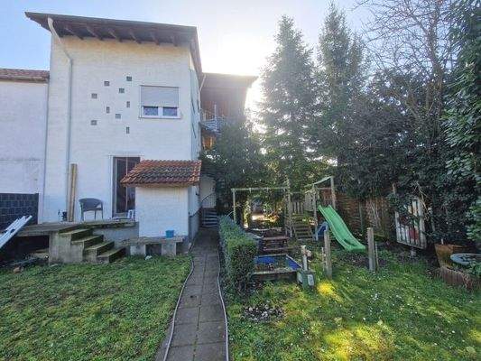 Ansicht Haus vom Garten