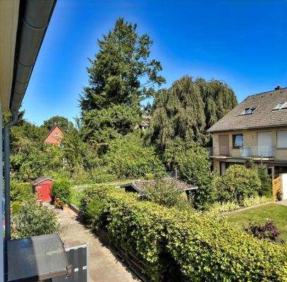 Blick aus dem OG nach vorne