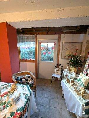 Wintergarten m. Zugang zum Garten 
