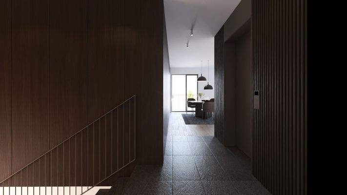 Visualisierung Flur / Eingangsbereich