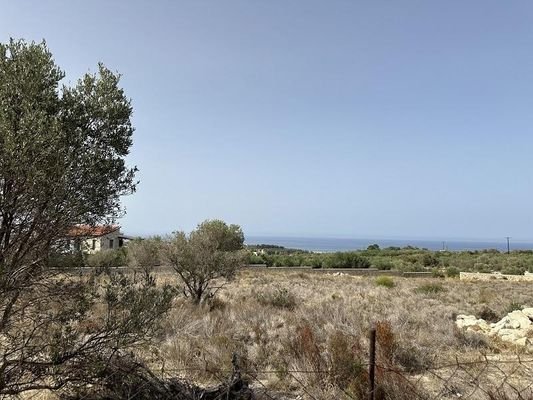 Kreta, Asteri: Grundstück mit Meerblick zu verkaufen