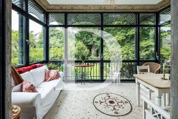 Wintergarten Gartenseite