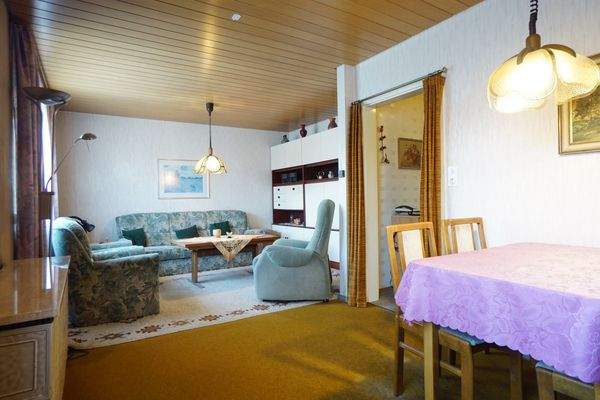 Wohn-/Esszimmer im Obergeschoss