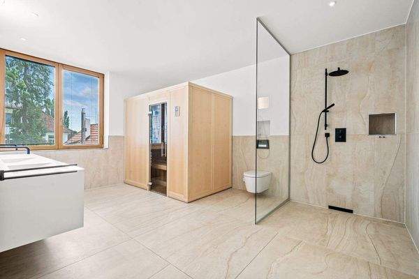Badezimmer groß inkl. Privatsauna