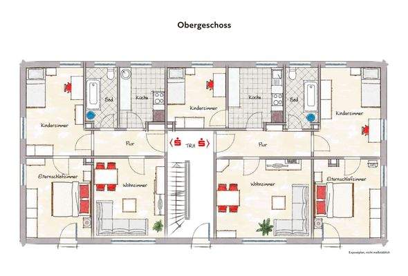 Grundriss Obergeschoss