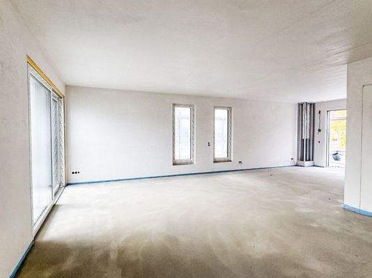 Küche Blick in den Essbereich