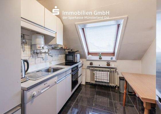 Küche im Obergeschoss