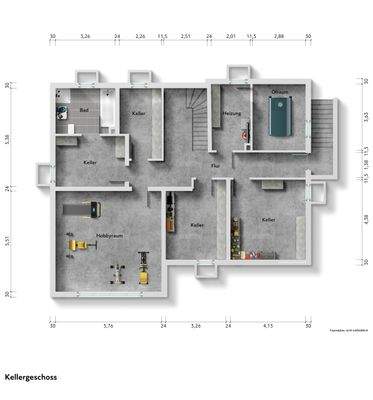 Grundriss Kellergeschoss