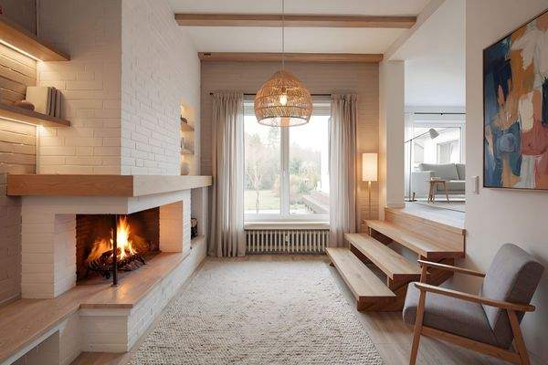 Kaminzimmer (Visualisierung)