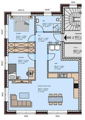 Grundriss Wohnung 02