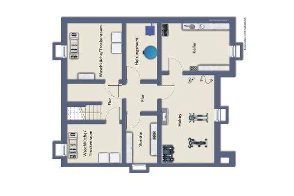 Grundriss Kellergeschoss