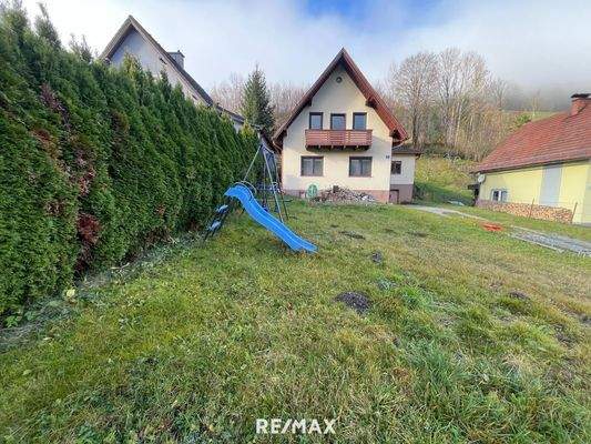 Aussenansicht mit Garten