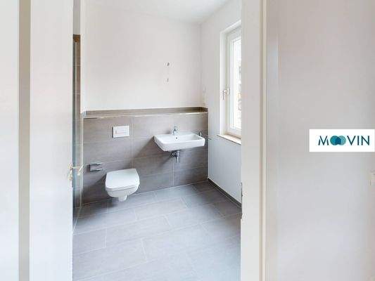 Duschbad im Erdgeschoss