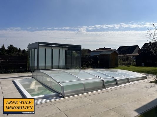 Poollandschaft mit Gegenstromanlage