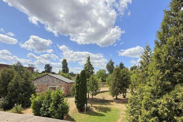 Aussicht aus dem Schlafzimmerfenster