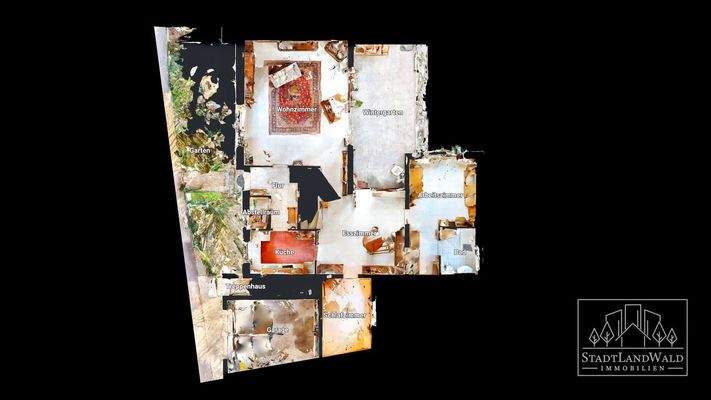 EG - Schematischer Grundriss