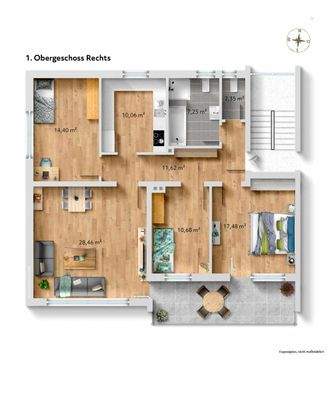 Wohnung 1. OG Rechts