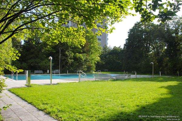 Schöne und ruhige Garten- und Grünanlage