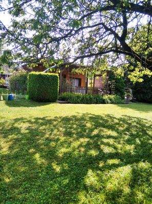 Ansicht mit Ferienhaus