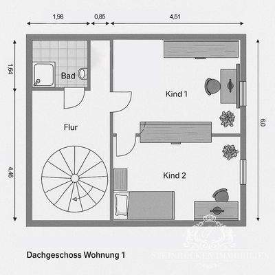 Wohnung1-Dachgeschoss