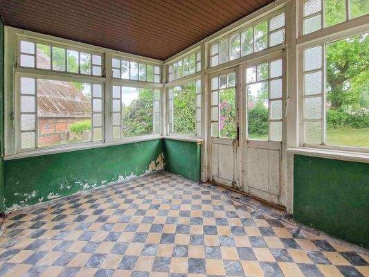 Wohnhaus 1, Wintergarten