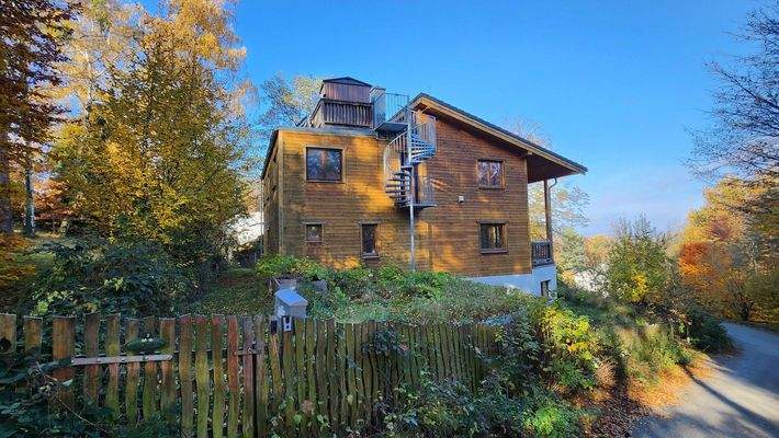 Haus mit Treppe Südterrasse
