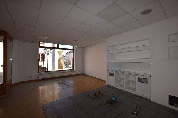 Ladenfläche mit Schaufenster