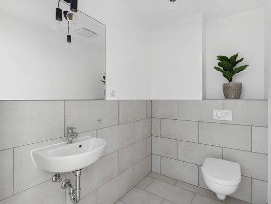 Musterhaus Badezimmer