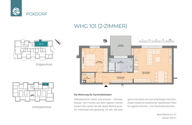 Wohnung 101 Grundriss