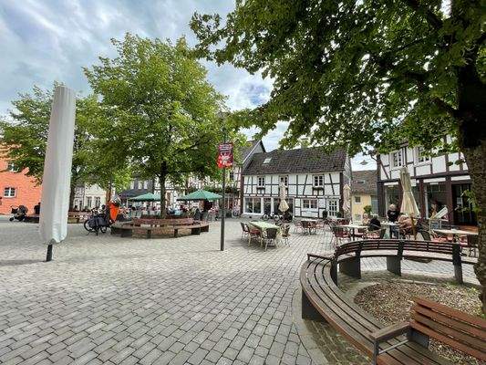 Marktplatz in Much